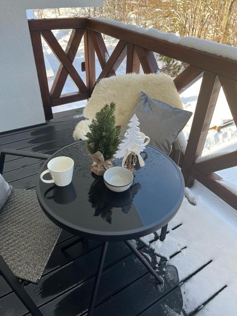 Hellene Snow Stary Smokovec Apartment วิสโซเค ดาตรี ภายนอก รูปภาพ