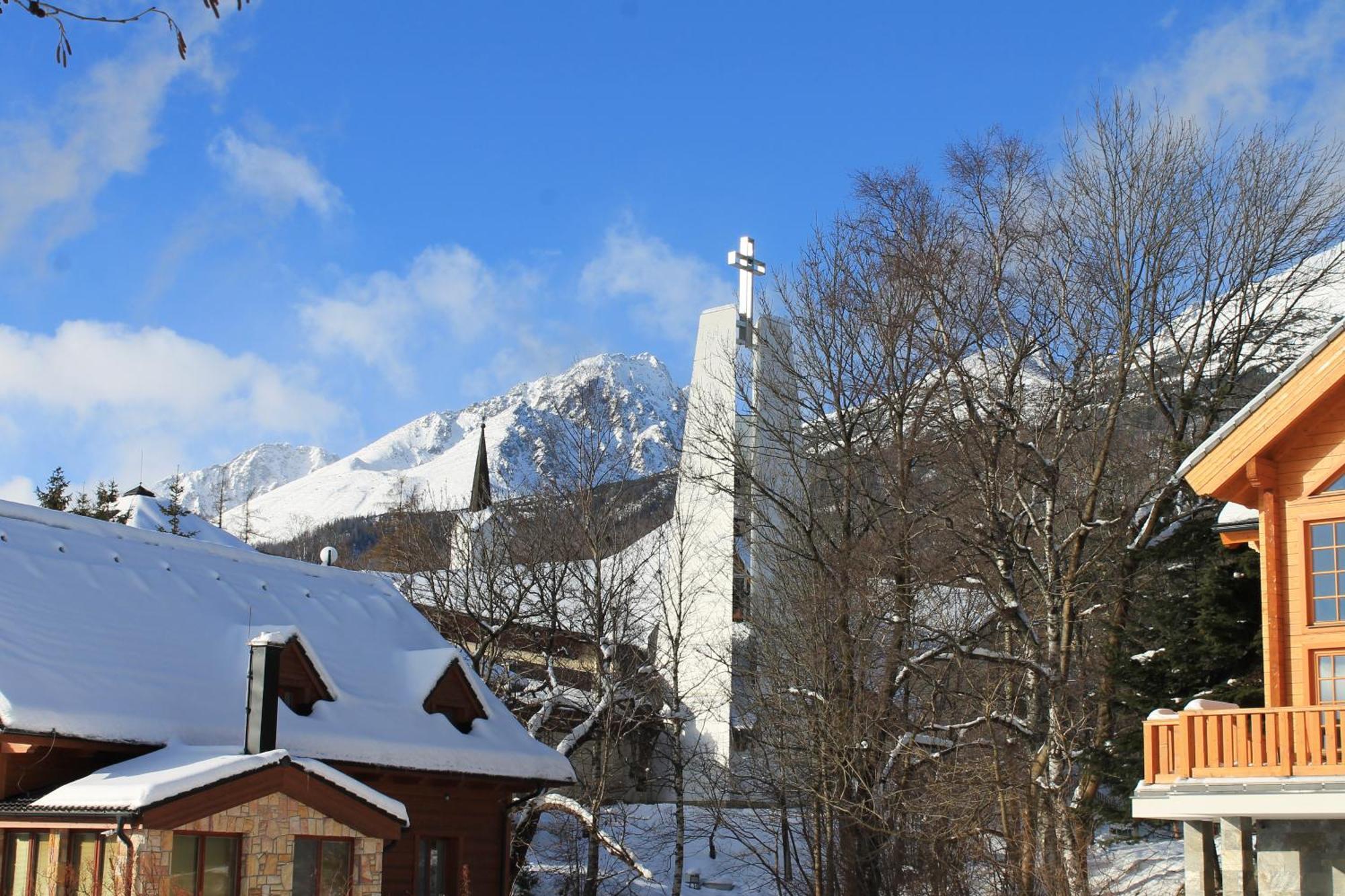 Hellene Snow Stary Smokovec Apartment วิสโซเค ดาตรี ภายนอก รูปภาพ
